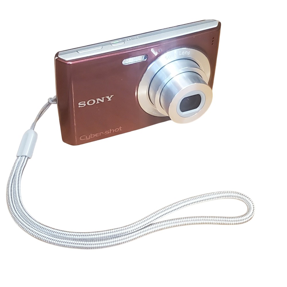 Sony Cyber-shot DSC-W510 12.1MP Digital Camera 4x Optical Zoom Red Burgundy